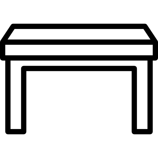 Grauer Tisch outline